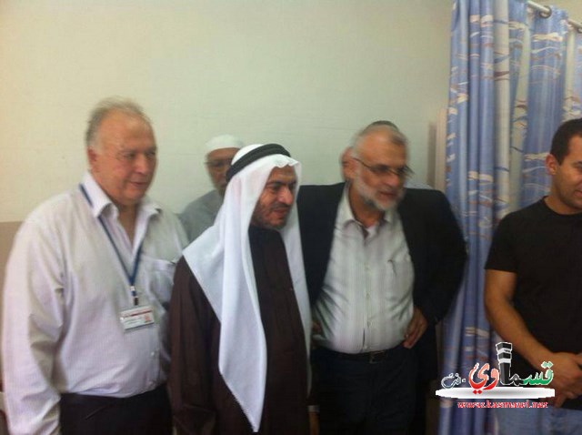 جمعية الاقصى تقدم مساعدات طبية وتقوم بزيارة جرحى غزة في مستشفى المقاصد في 